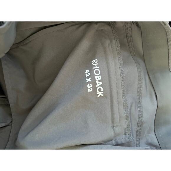 Rhoback Men's Navy Blue Performance Chino Pants Size 42X32 - Picture 4 of 8